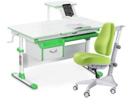 Комплект парта и кресло Mealux Evo-40 -зеленый/Match (Y- 528) KZ